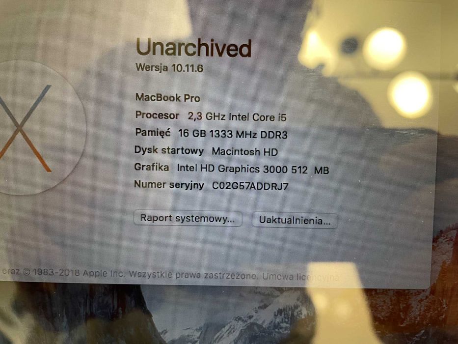 MacBook Pro 13" Mid 2012 - i5, 16GB RAM, SSD