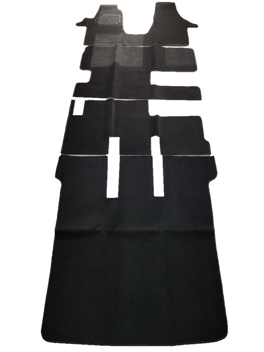 Dywaniki Welurowe VW VOLKSWAGEN T5 CARAVELLE Rok 03-15 Dopasowane