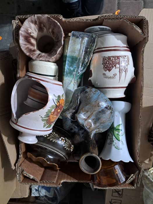 Porcelana, kryształy, szkło