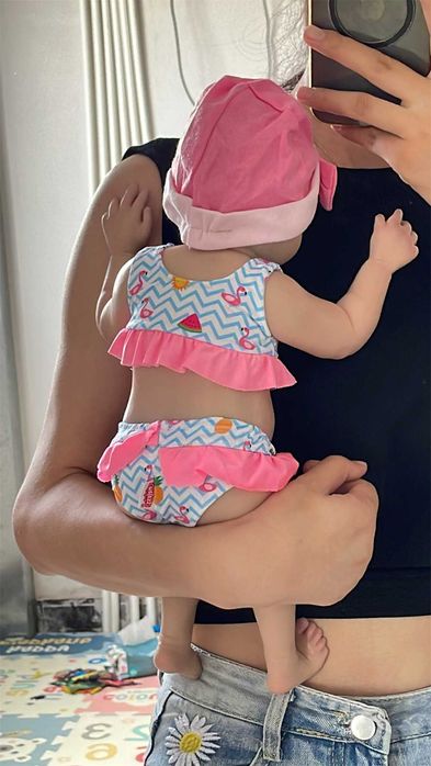 Reborn doll nenucos realistas de silicone menina e menino 42cm novas