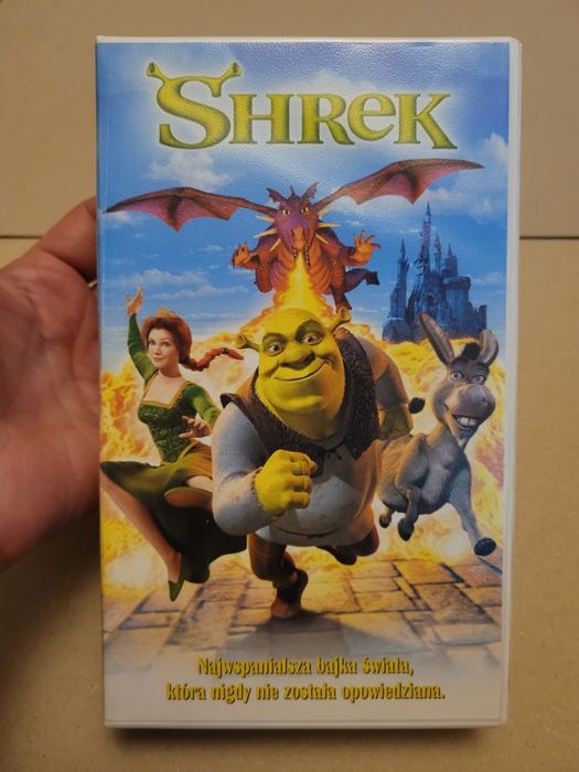 Kaseta video dla dzieci Shrek