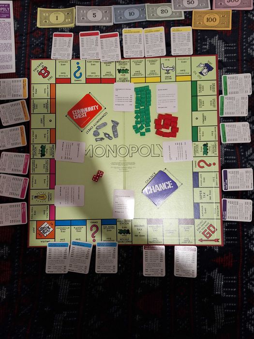 Gra planszowa stara, oryginalna Monopoly  Waddingtons.