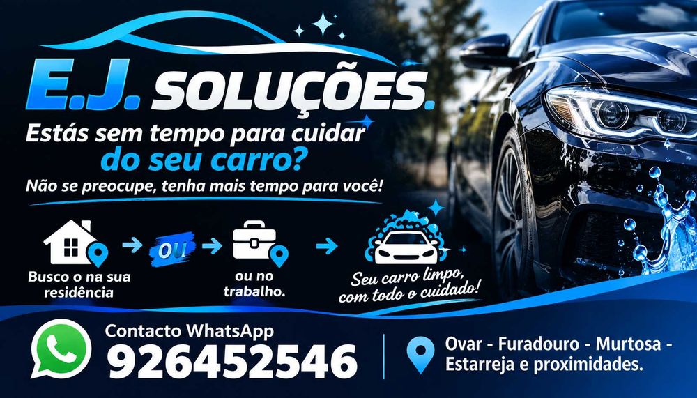 Queres mais tempo para cuidar do seu carro.