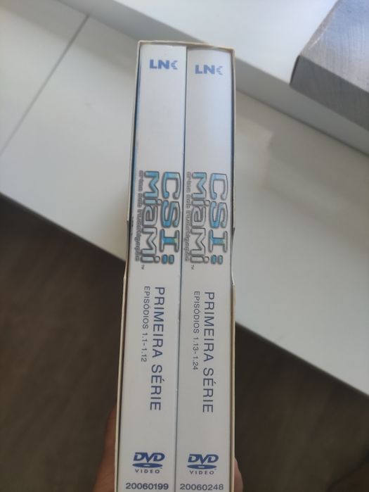 DVD's CSI Las Vegas e Miami