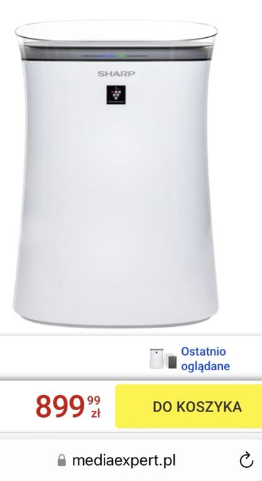 Oczyszczacz powietrza SHARP