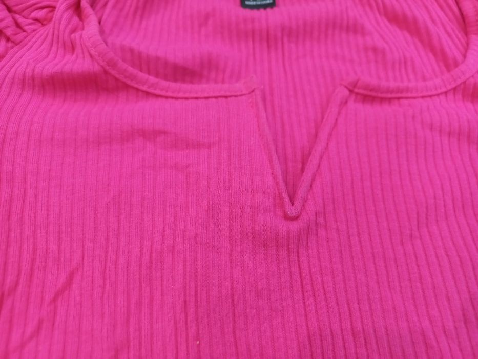 Bluzka damska prążkowana S