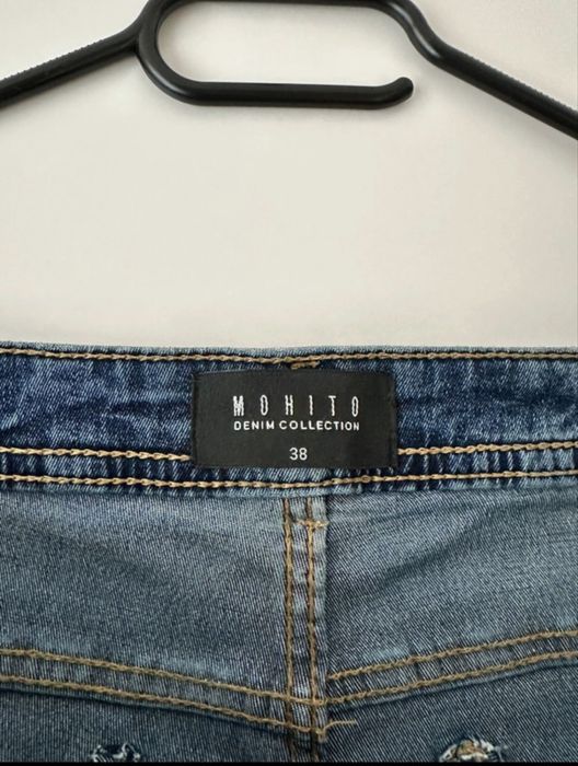 Spodnie jeansy skinny denim colection Mohito 38