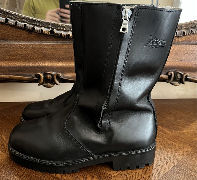Ammann чоботи чоловічі шкіра
