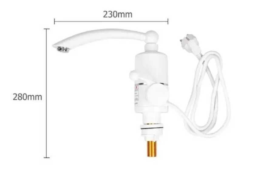 Кран водонагрівач проточний   Delimano для нагрівання води Делімано