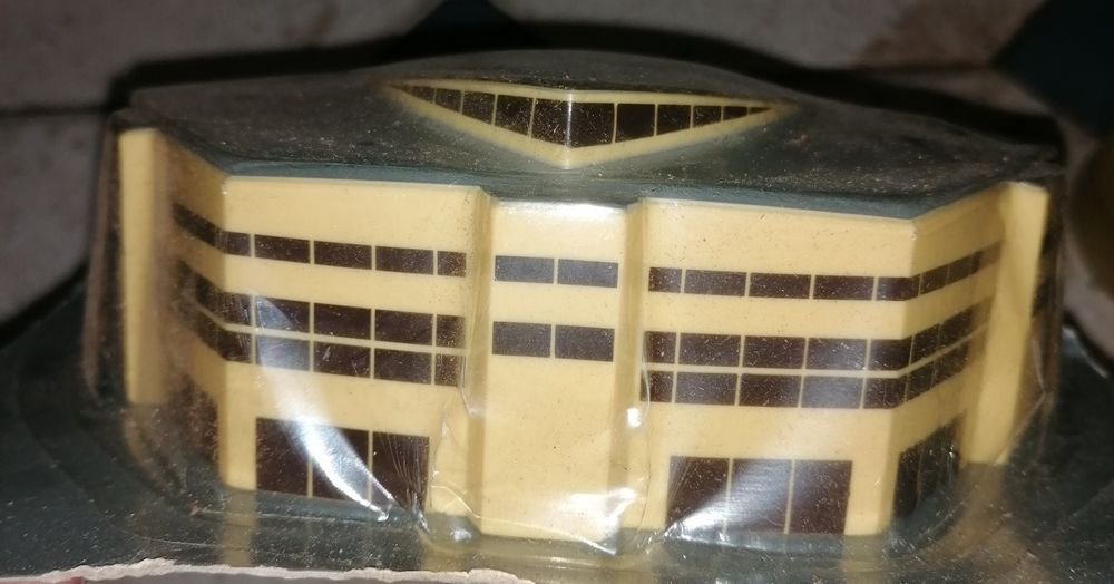 Maquete Diorama de Aeroporto Comercial.