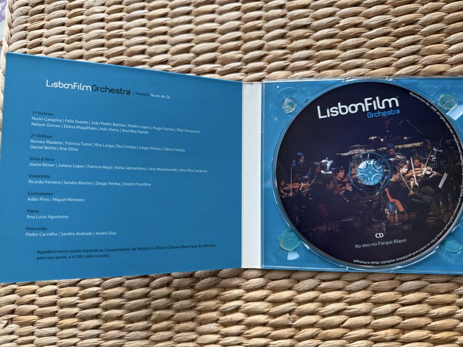 Lisbon Film Orchestra Ao Vivo no Parque Mayer (2009) 1CD + 1DVD