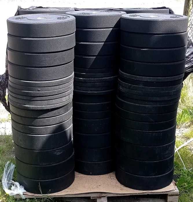 obciążenia BUMPER olipijskie 51mm 6,99 zł za 1 KG