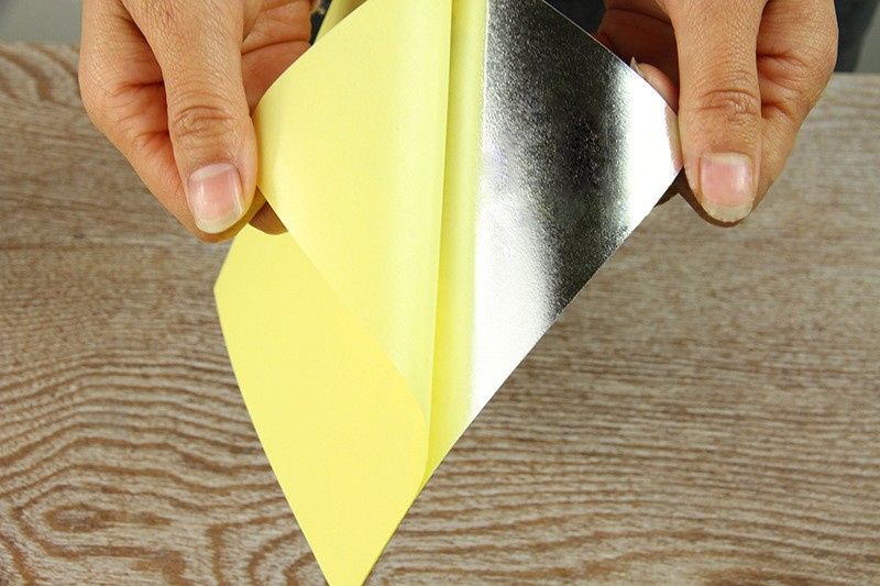 Adesivo de Parede Decalque 3D Mosaico Quadrado Espelho