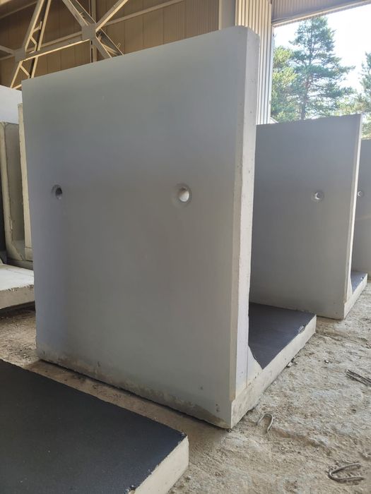 Ściana mur oporowy typ L L-ki elki teka mur oporowy 50-600cm skarpa