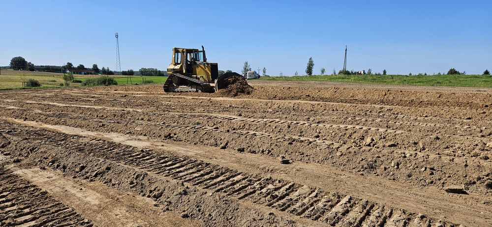 Prace roboty ziemne wynajem wykopy wod-kan koparko ładowarka melioracj
