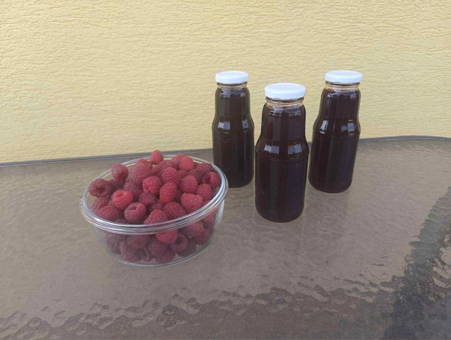 Sok malinowy 100% naturalny