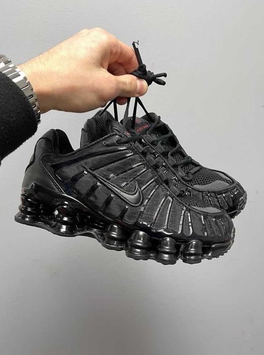 !SALE! Nike Shox TL Triple Black 36 37 38 39 40 41 42 43 44 45 46 шокс