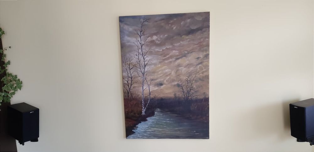 Obraz olejny ,sygnowany ,97x67cm