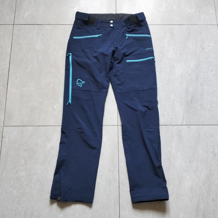 Norrona Falketind windstopper hybrid spodnie trekkingowe wodoodporne