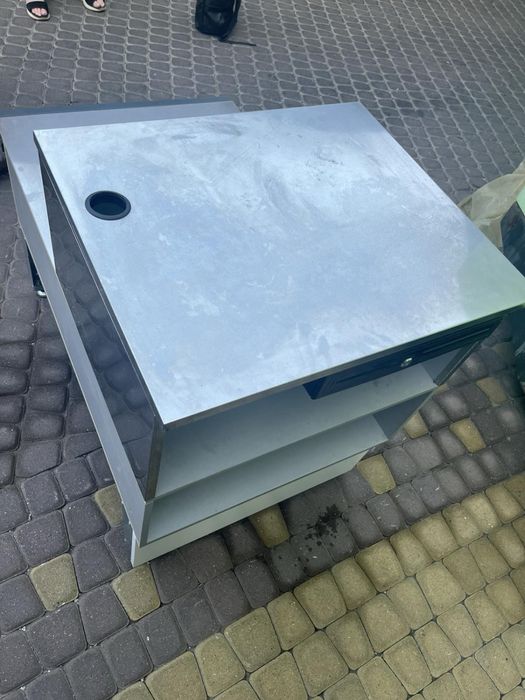 Продам металевий касовий прилавок