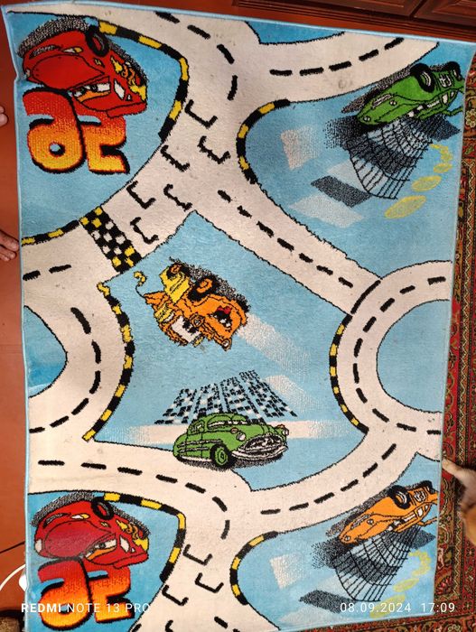 Дитячий коврик Hot Wheels