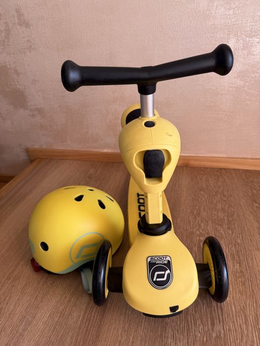 Zółty zestaw Scoot And Ride