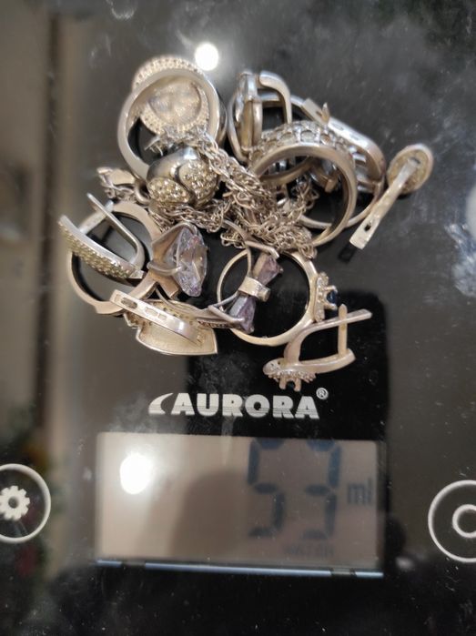 Срібні вироби , 925 проби .