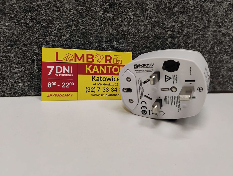 [5221/25] Adapter podróżny, Travel Adapter 4-1 Skross Przejściówka