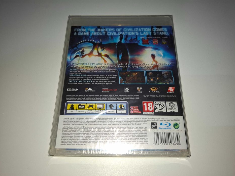 Xcom Enemy Unknown [Nowa] Sony PS3