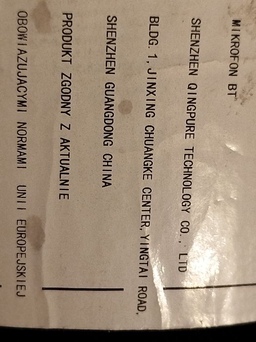 Mikrofon bezprzewodowy