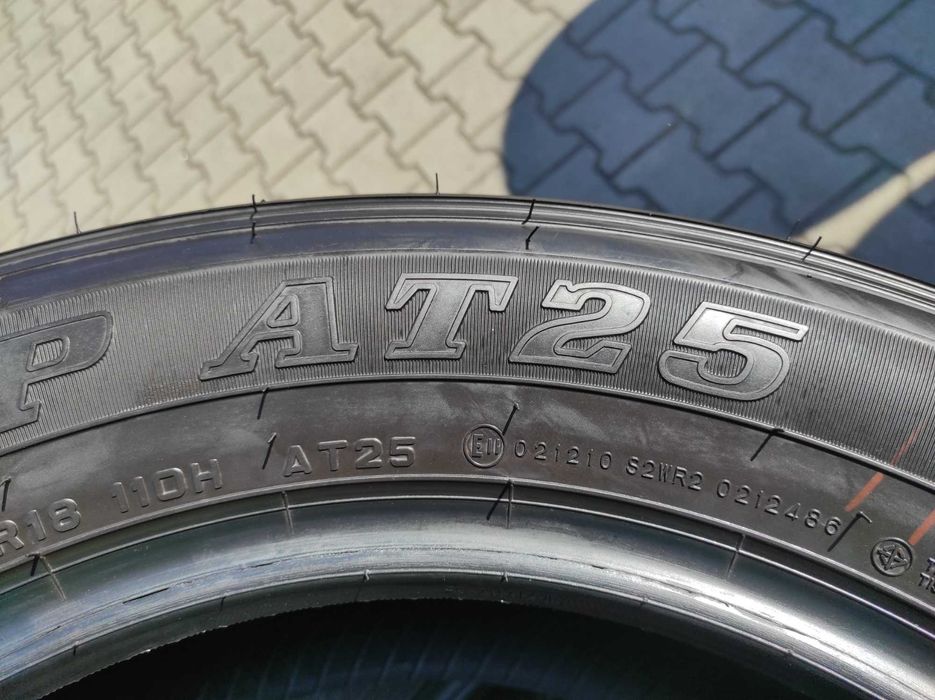 NOWE 4szt 265/60 R18 Dunlop Grandtrek AT25 terenowe OKAZJA WYSYŁKA