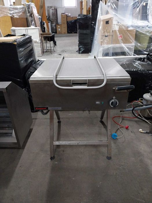 Patelnia elektryczna gastronomiczna KROMET PE-025S | 5,4 kW | 400V