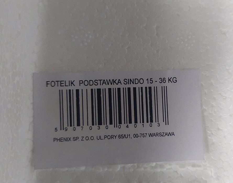 Podstawka dla dziecka 15-36 kg