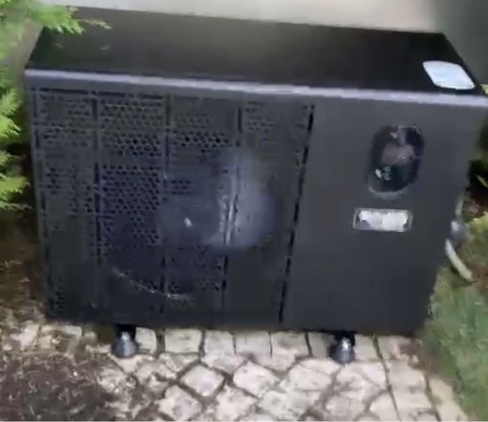 Heat pump, pool water heating promotion heat pumps