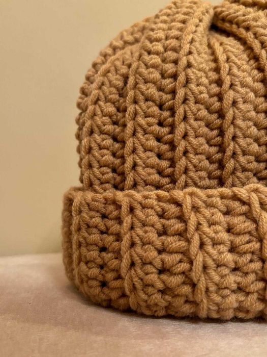 Czapka 100% handmade z alpaki