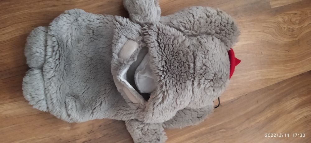 Slonik maskotka na termofor