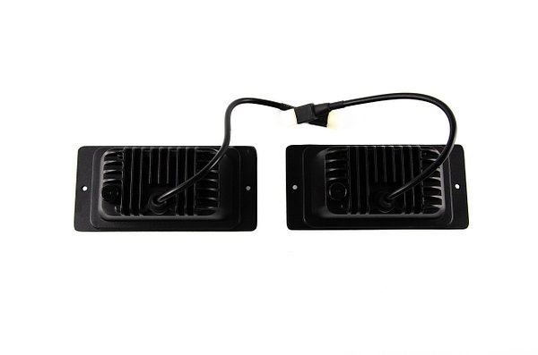 Фара светодиодная противотуманная 2110-40W двухрежимная белый и желтый