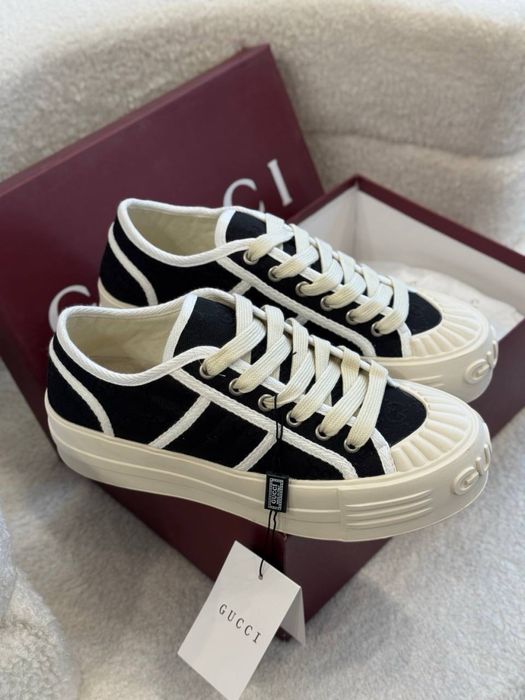 Кеди gucci чорні 38-24см