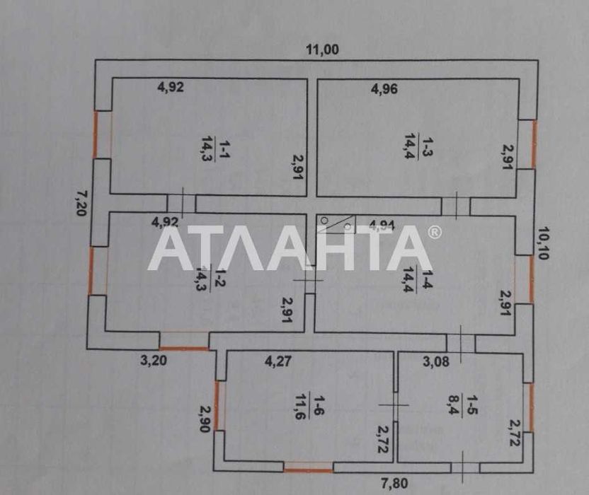 Продам будинок у селі Паліївка з земельною ділянкою 107 соток!