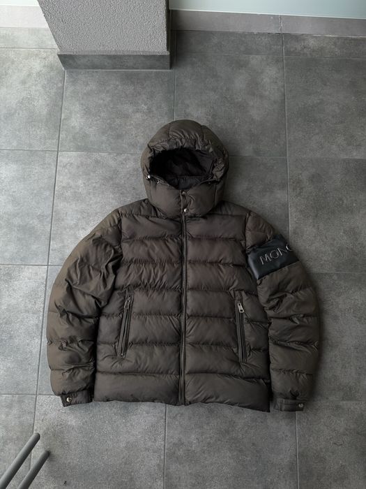 Kurtka Puchowa Moncler Puffer Jacket Brown Y2K Luxury