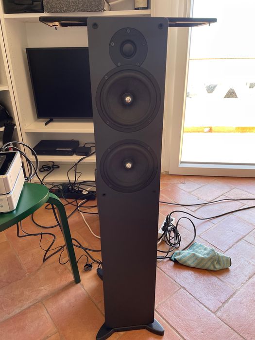 Par de Caixas Acústicas S70 Floor Stand + TEAC A-H01S + TEAC PD-H01S64752043326211121