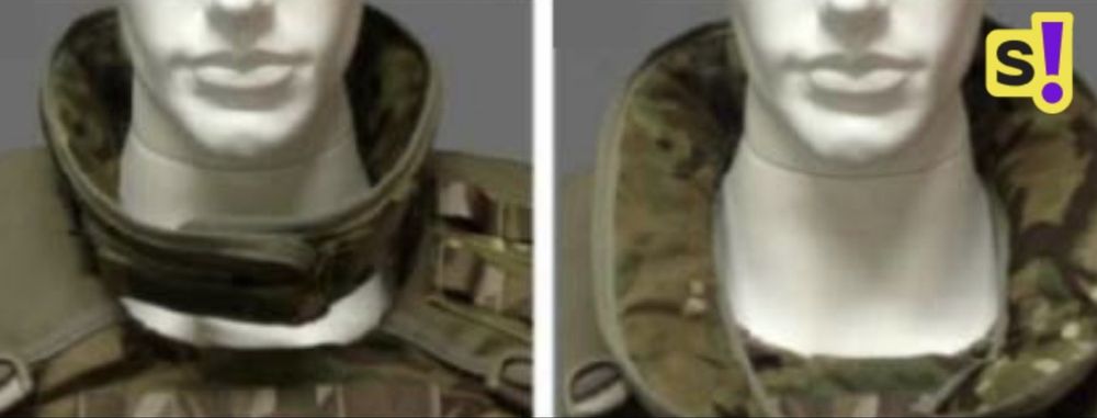Комір горжет для бронежилета Osprey MK4 MTP