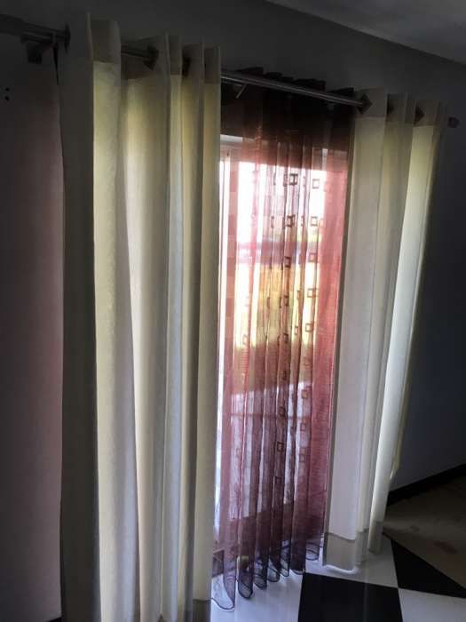 Varão Duplo Inox Para cortinas