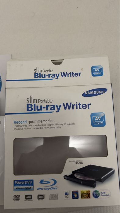 Gravador Blu-ray Externo Samsung SE-506 USB – Lê e Grava