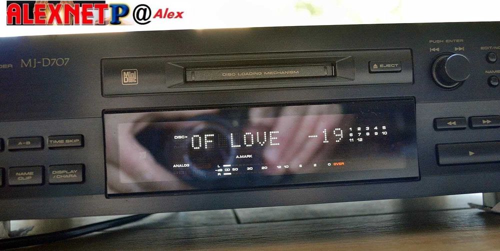 Pioneer MJ-D707 Leitor Gravador Minidisc