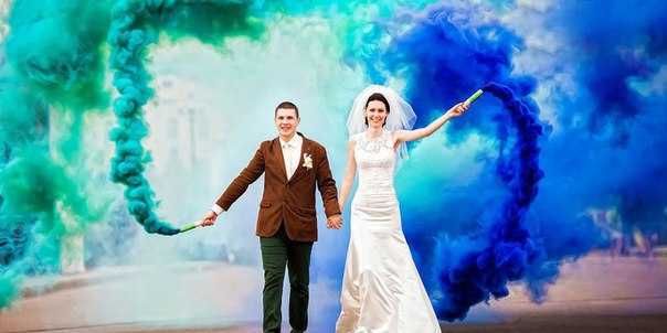 Кольоровий дим, набор 5 цветов, 60 сек, дымовые шашки, Цветной дым