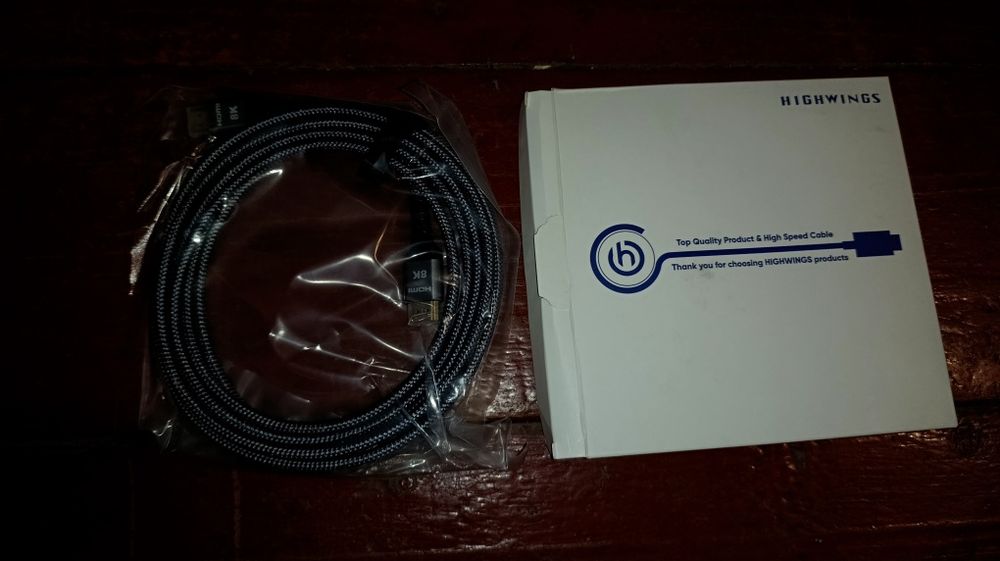 Кабель Highwings HDMI 2.1 8K 60Hz / 4K 120Hz 2м
