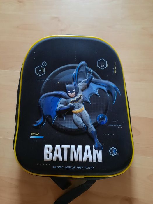 Plecak dziecięcy jednokomorowy Batman