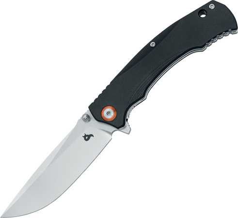 Nóż składany BlackFox Spectrum Black G10, Satin D2 (BF-782 OR)
