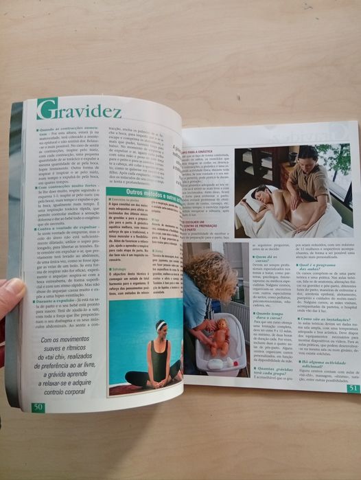 2 revistas e um guia sobre maternidade e bebés